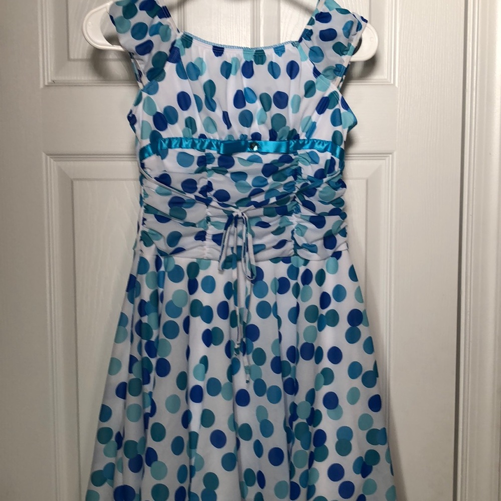 Disorderly Conduct Girl’s Polka Dot Dress Sz 10